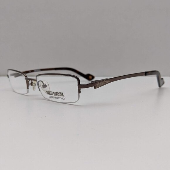 🕶️NEW! Harley-Davidson HD433 BRN Eyeglasses 47/18 130 /KAA207🕶️ - Picture 2 of 6